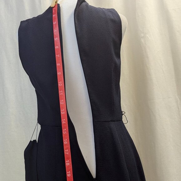 Karl Lagerfeld Paris Size 2 Navy Blue Jumper - Picture 9 of 15